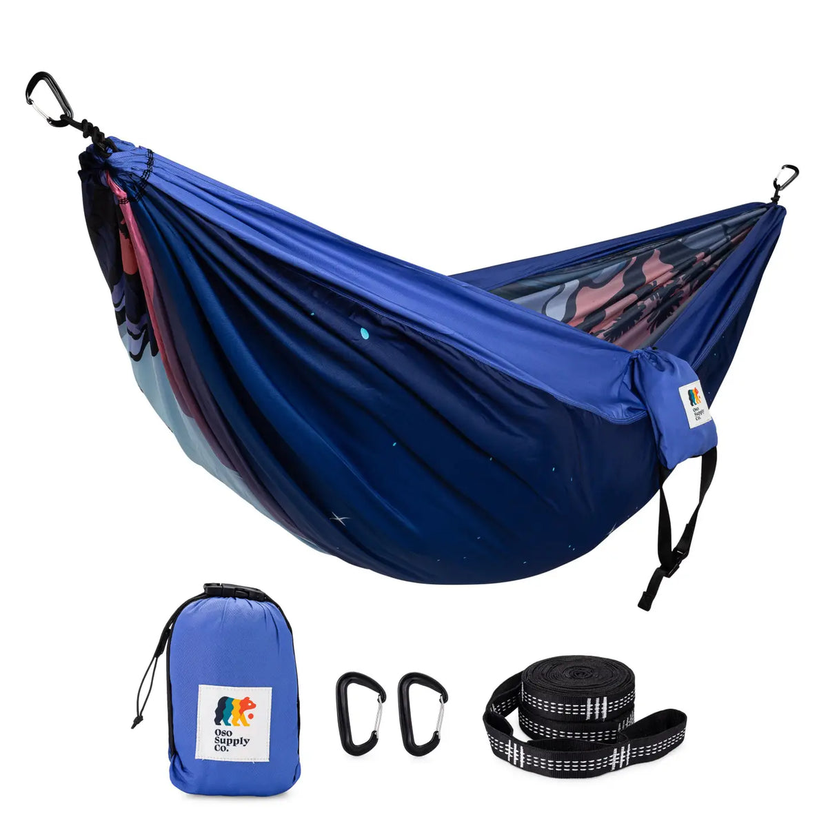 National Park Hammock, Double Hammock Comes w/ Carabi - US Park Pass