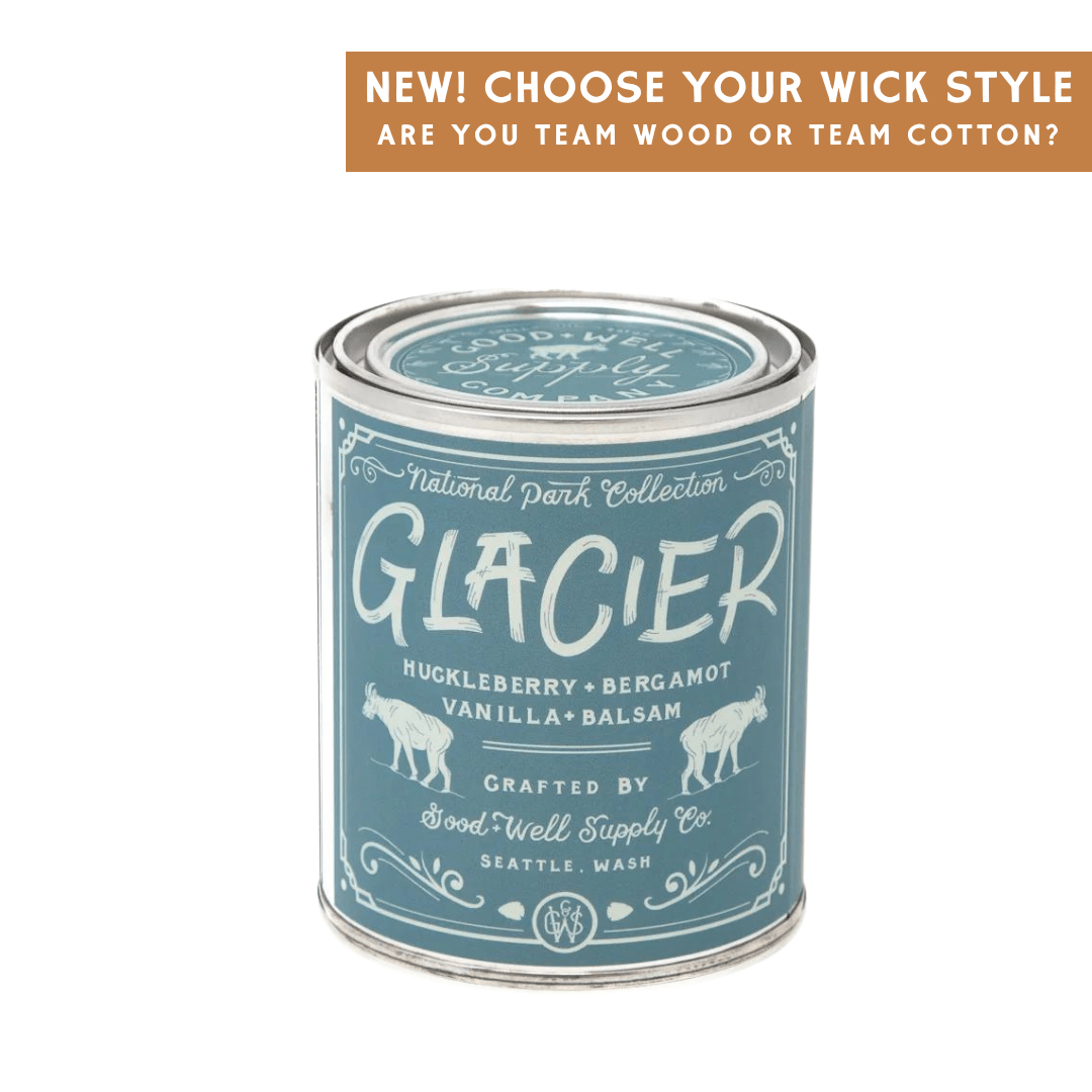 Glacier National Park Candle - US Park Pass