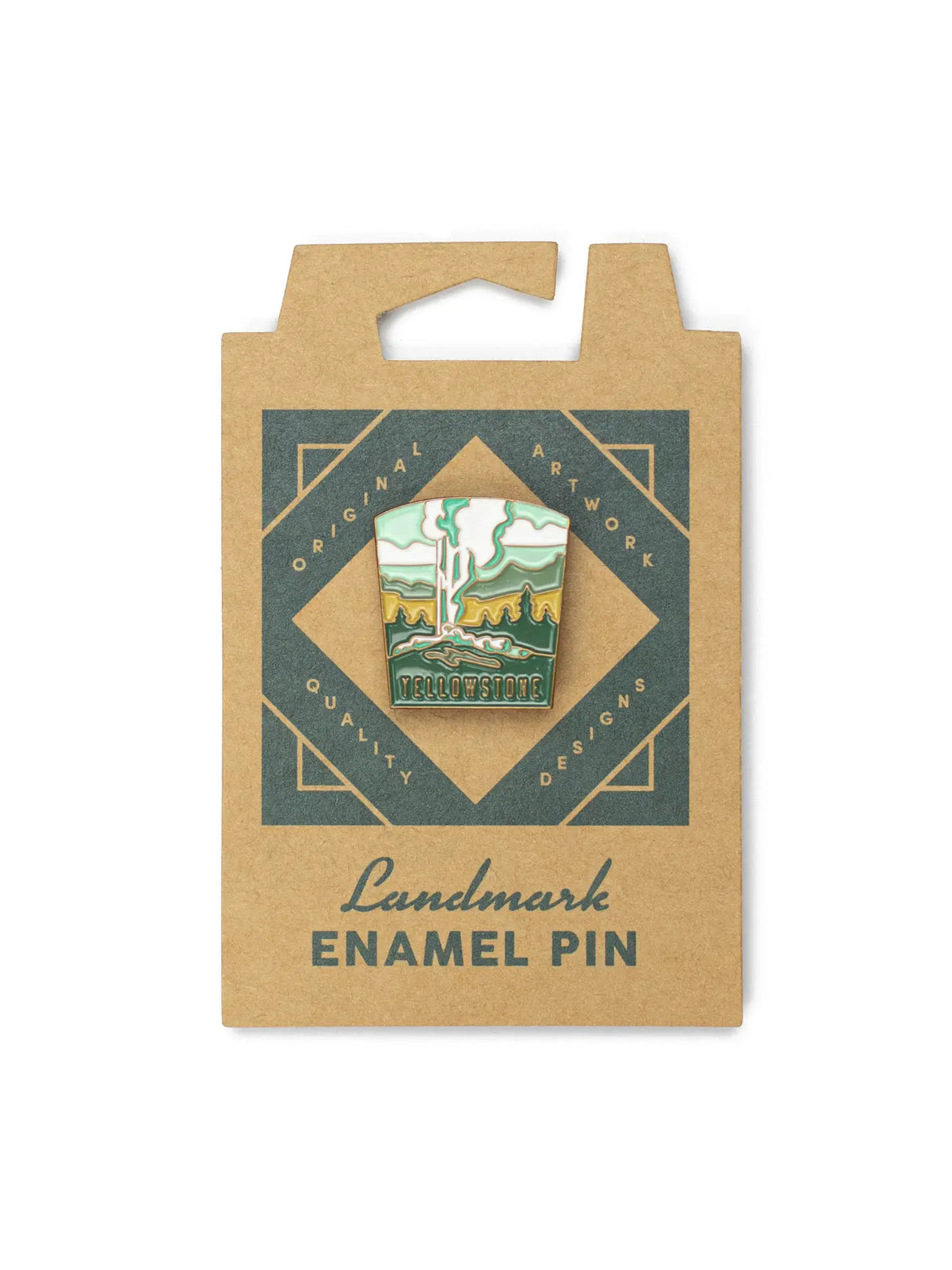 Landmark Enamel Pins - US Park Pass