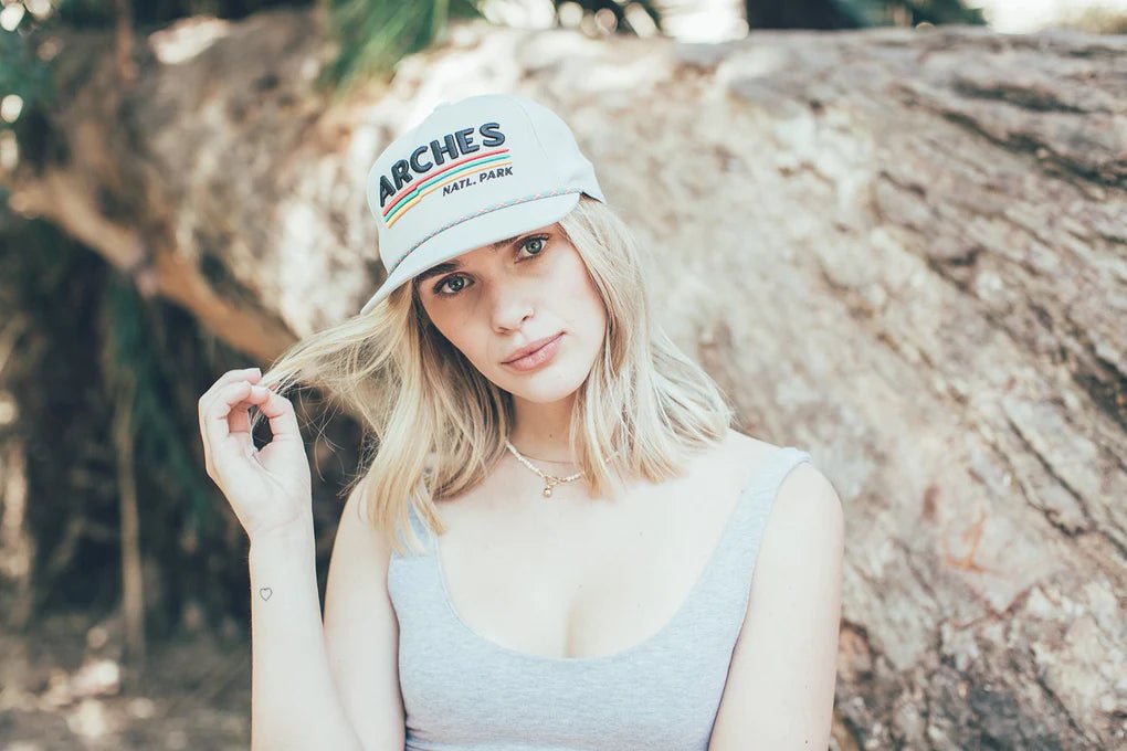 Arches Coachella Style 5 Panel Hat - US Park Pass