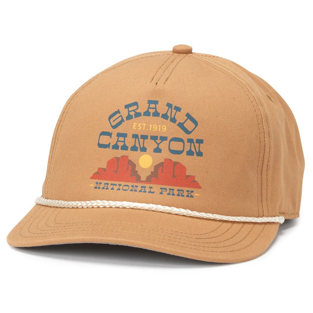 Grand Canyon Canvas 5 Panel Hat - US Park Pass