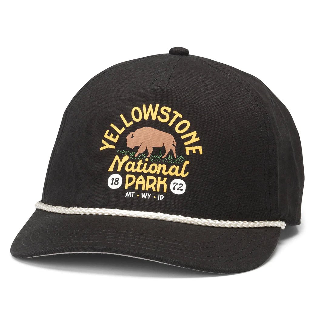 Yellowstone Canvas 5 Panel Hat - US Park Pass