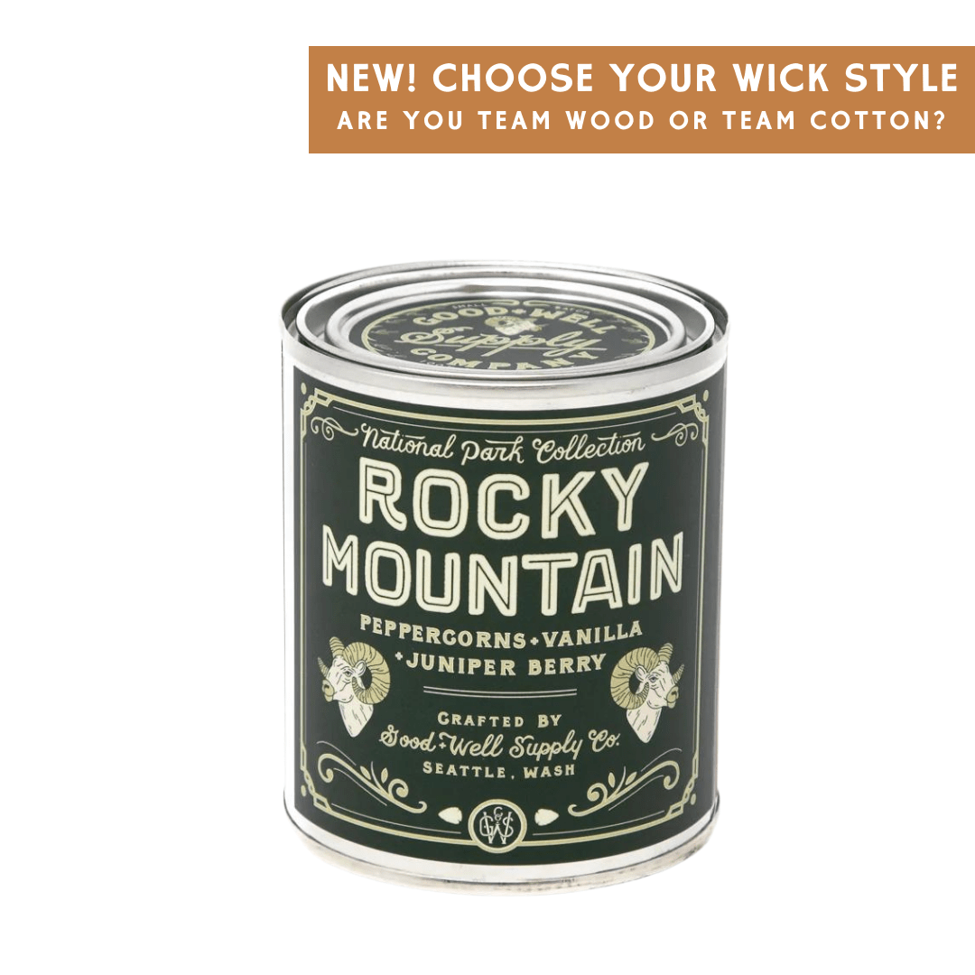 Rocky Mountain National Park Candle - US Park Pass