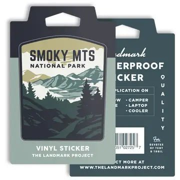 The Landmark Project Weatherproof Vinyl Stickers - US Park Pass