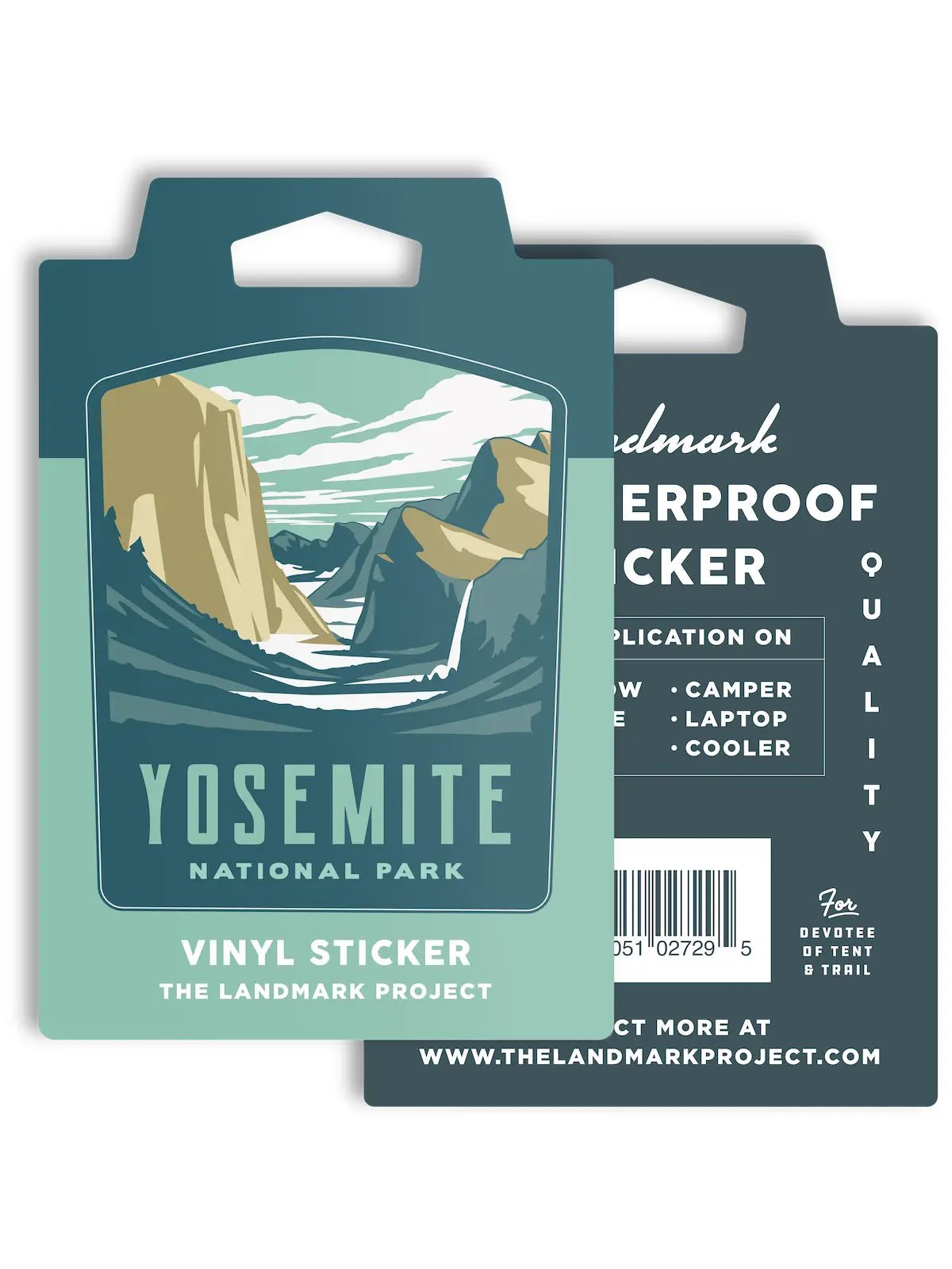 The Landmark Project Weatherproof Vinyl Stickers - US Park Pass
