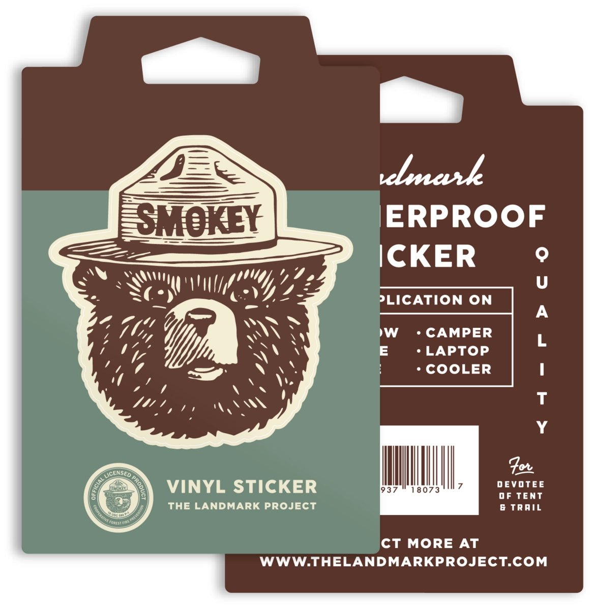 The Landmark Project Weatherproof Vinyl Stickers - US Park Pass