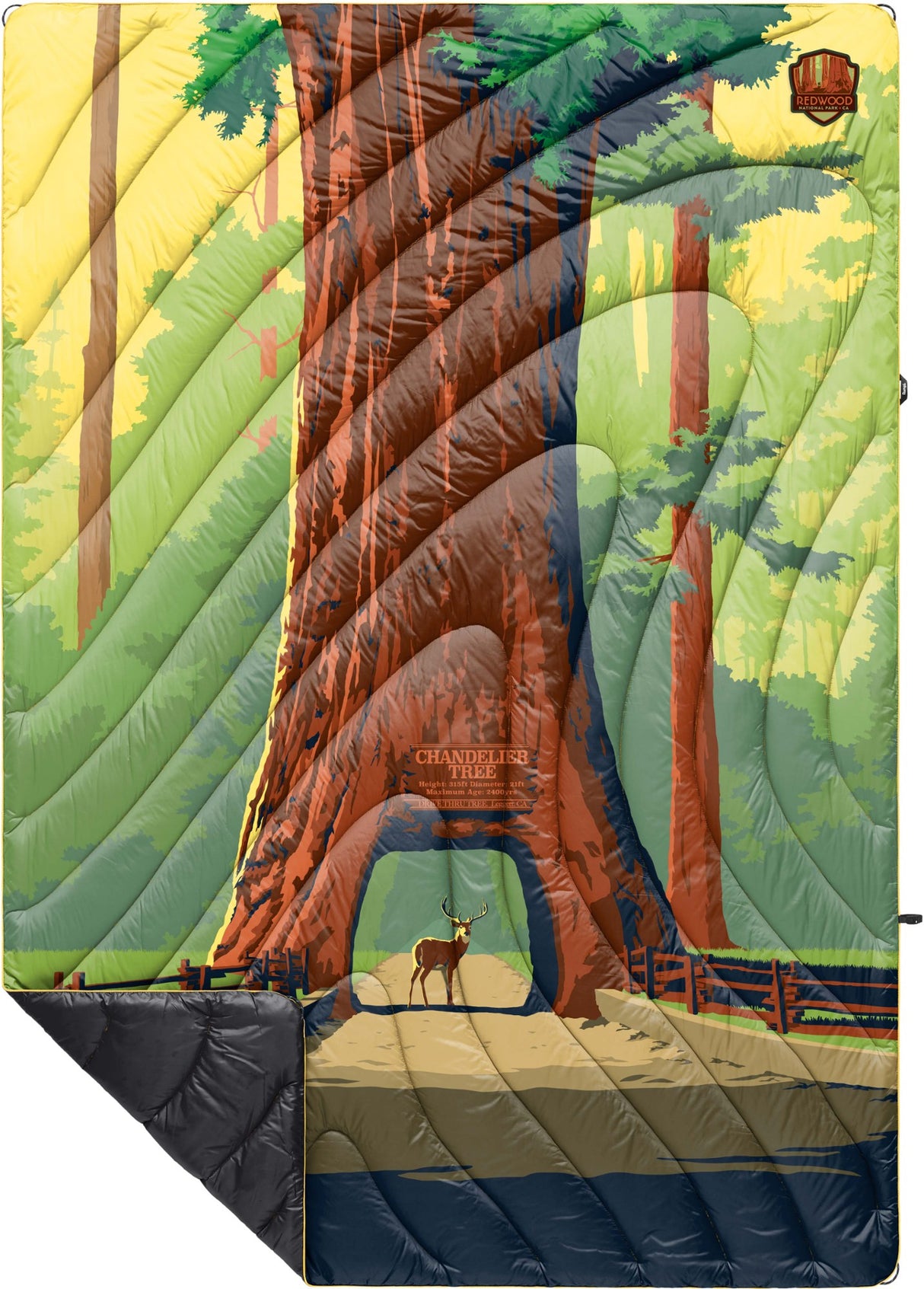 Rumpl Original Puffy National Park Blanket - US Park Pass