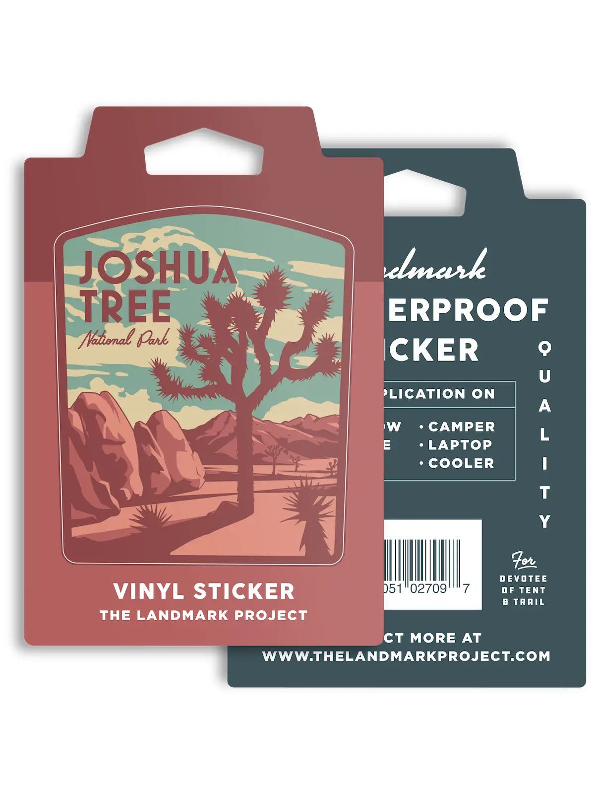 The Landmark Project Weatherproof Vinyl Stickers - US Park Pass