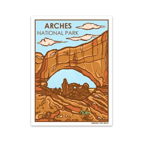 ATW National Park Waterproof Vinyl Stickers - US Park Pass