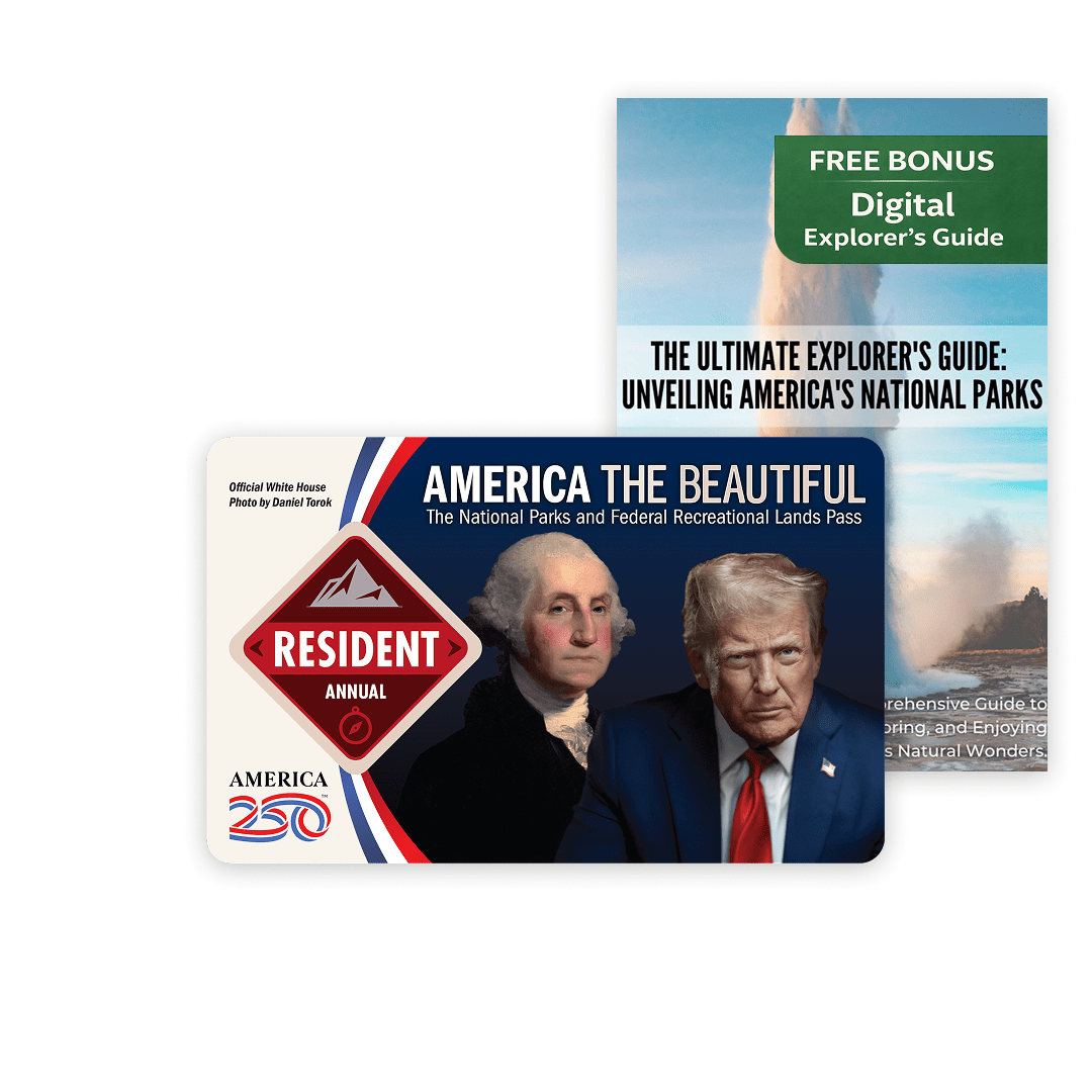 America the Beautiful National Park Pass + Free Digital Guide - US Park Pass