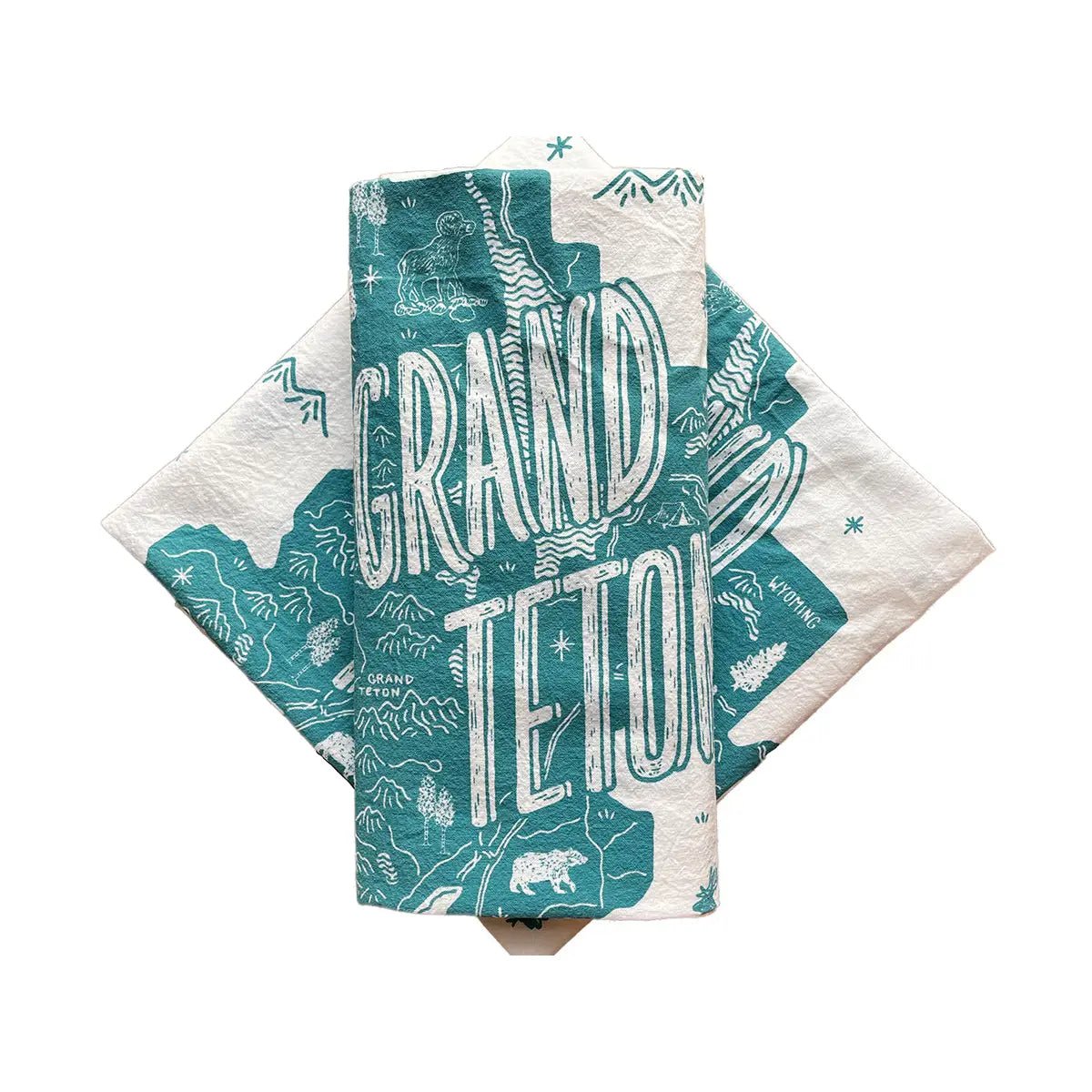 National Park Linen Tea Towels - US Park Pass