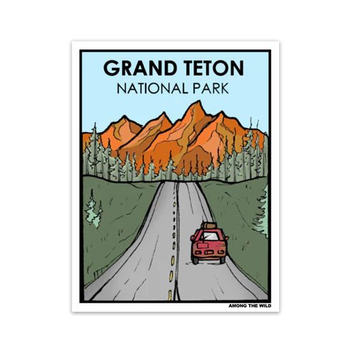 ATW National Park Waterproof Vinyl Stickers - US Park Pass