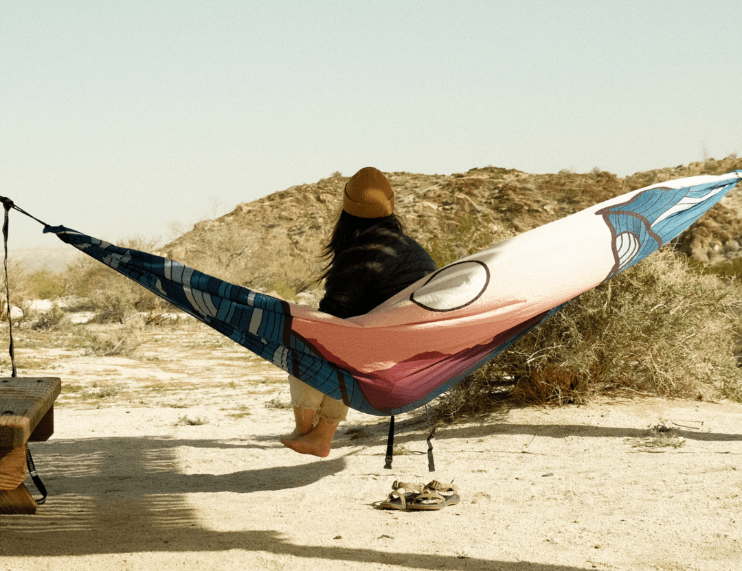 National Park Hammock, Double Hammock Comes w/ Carabi - US Park Pass