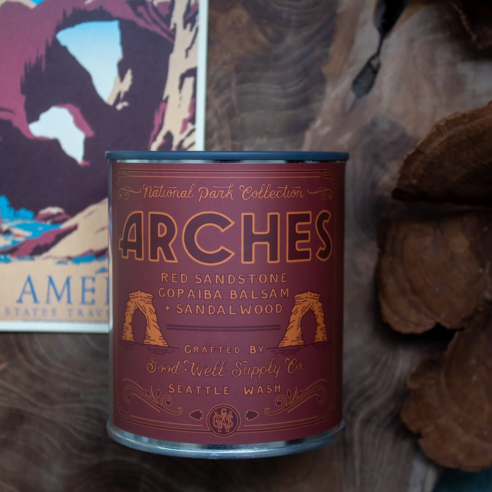 Arches National Park Candle - US Park Pass