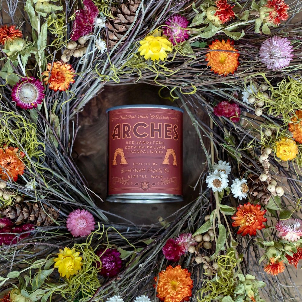 Arches National Park Candle - US Park Pass