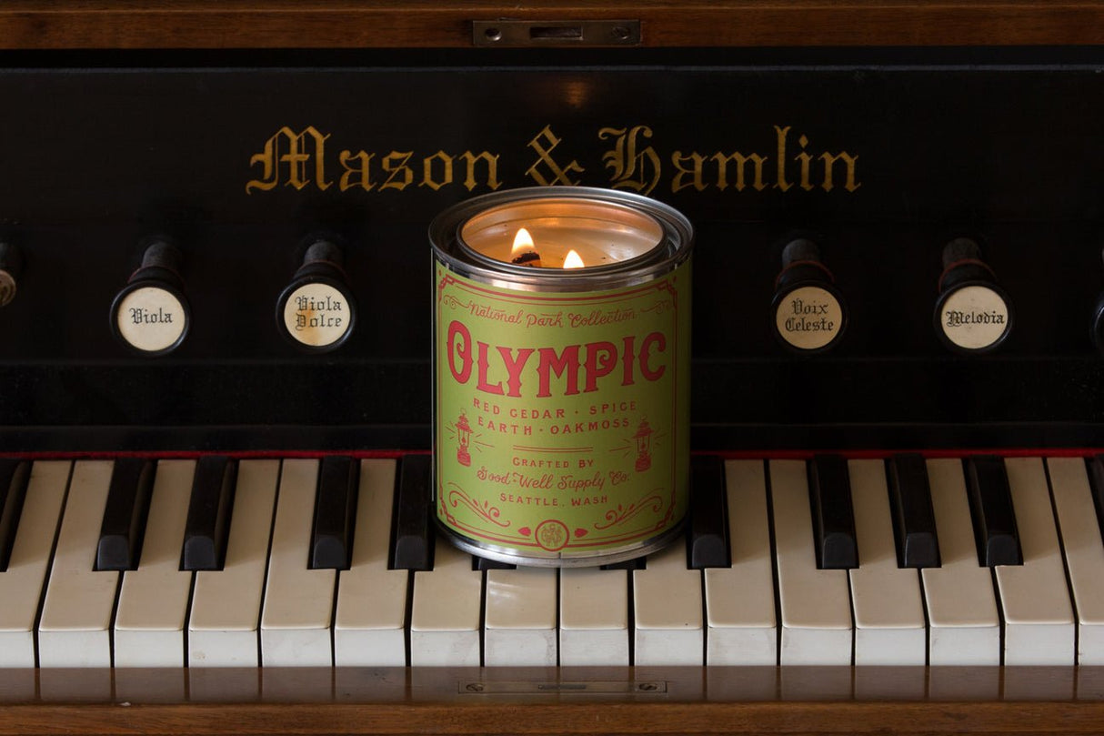 Olympic National Park Candle - US Park Pass