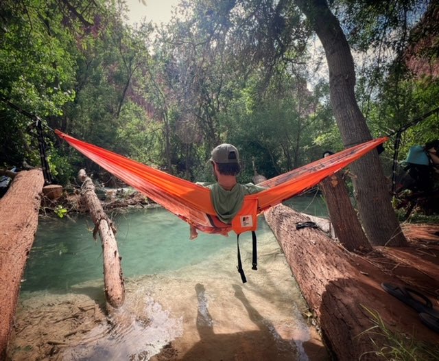 National Park Hammock, Double Hammock Comes w/ Carabi - US Park Pass