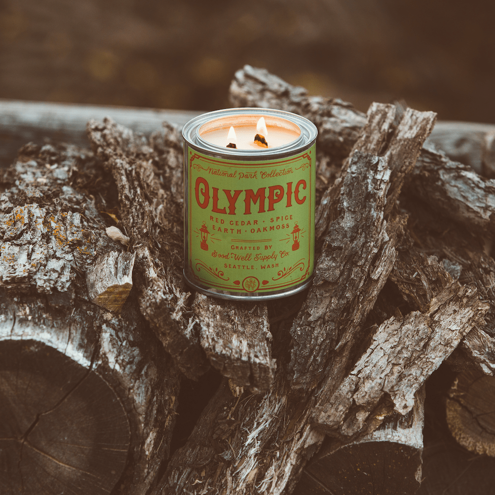 Olympic National Park Candle - US Park Pass