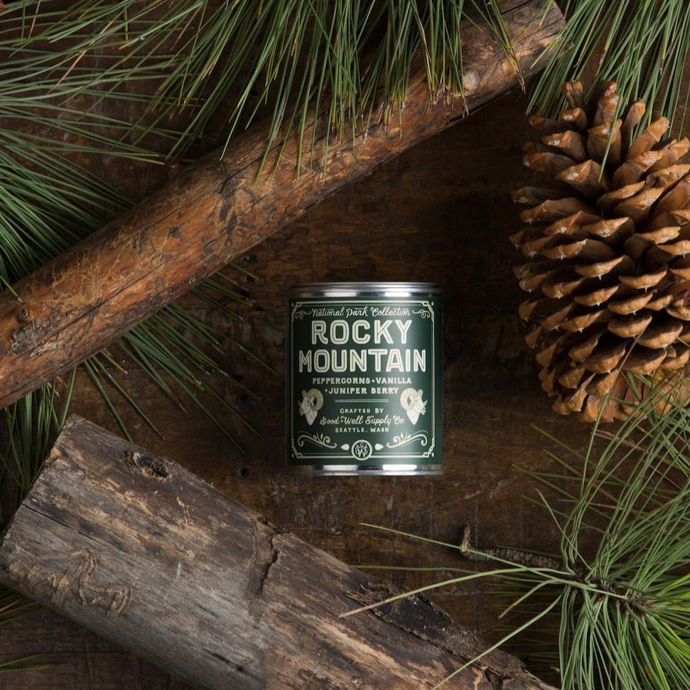 Rocky Mountain National Park Candle - US Park Pass