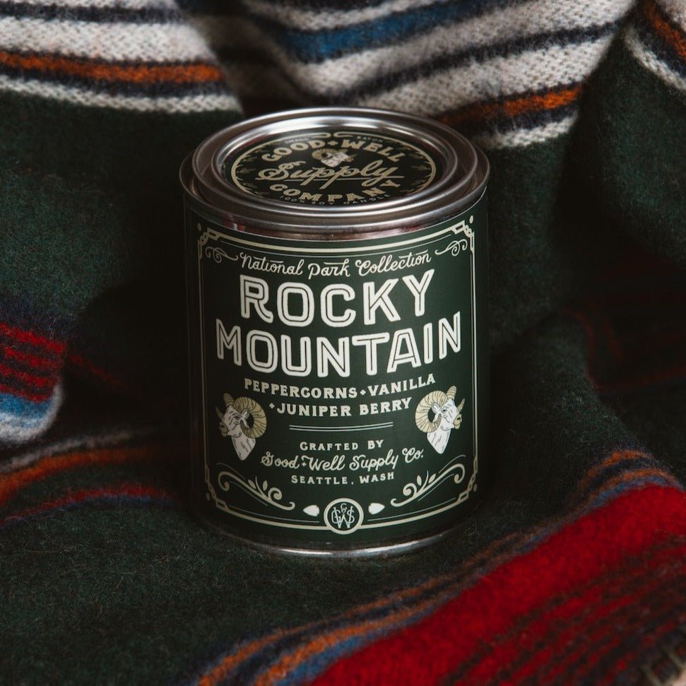 Rocky Mountain National Park Candle - US Park Pass