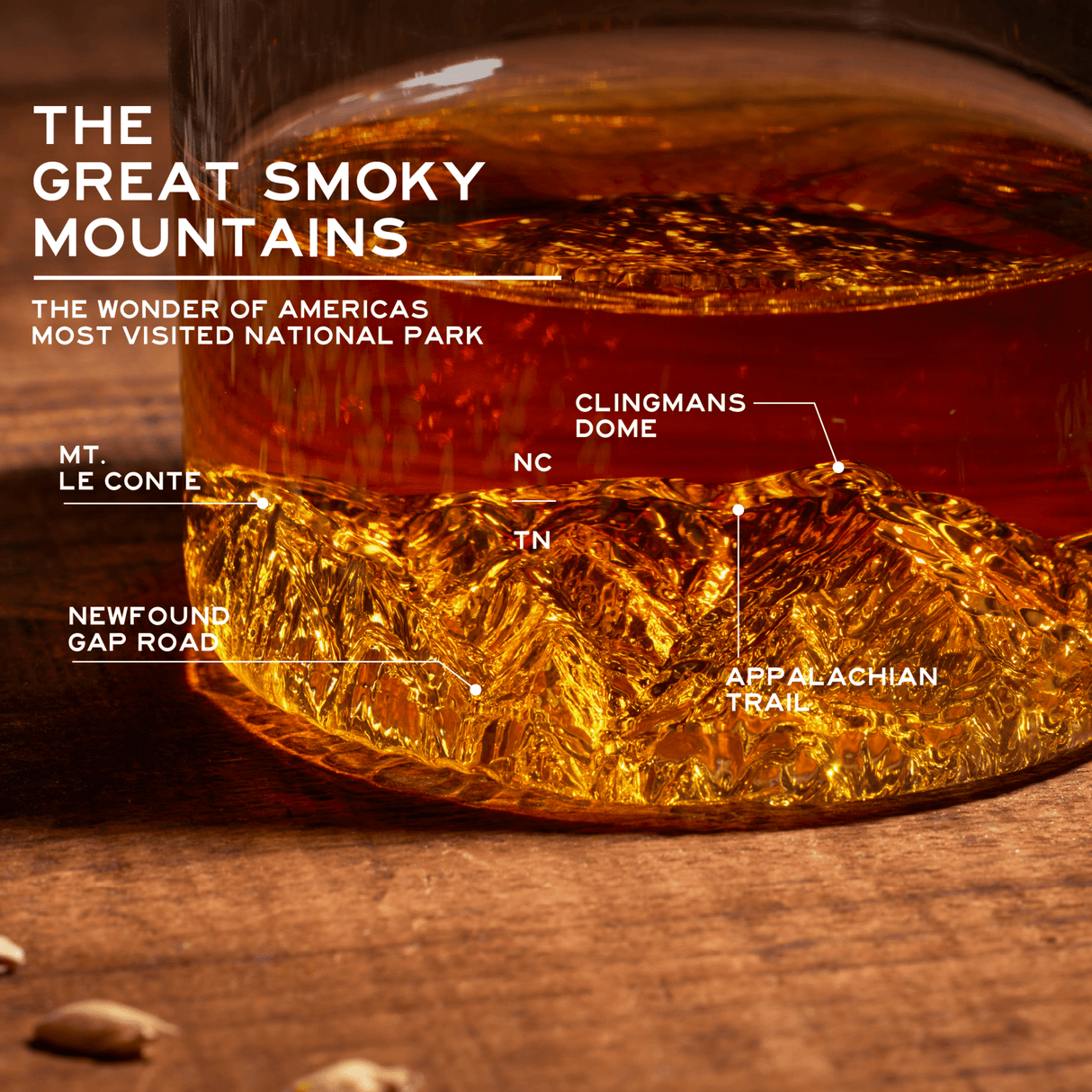 The Smoky Mountains Tumbler - US Park Pass