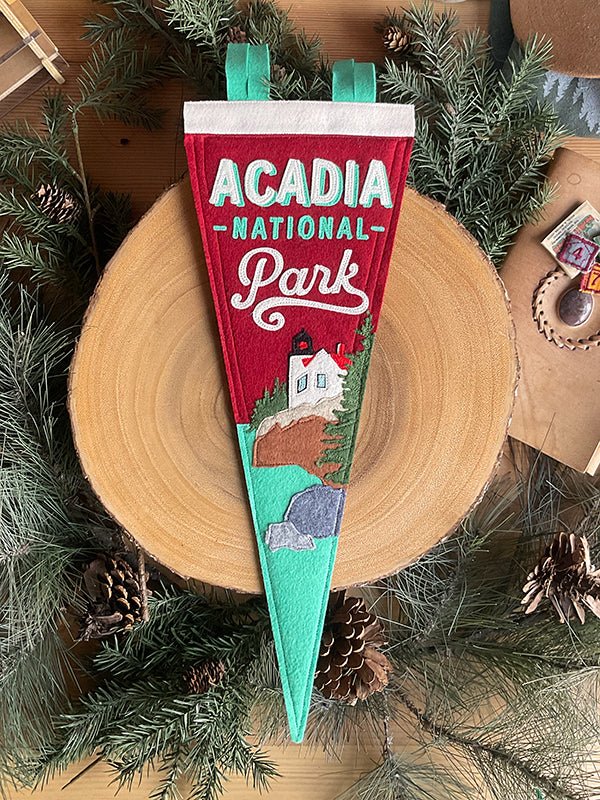 Acadia National Park Pennant - US Park Pass
