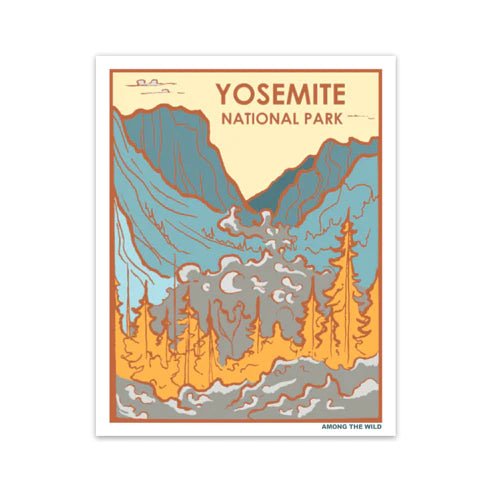 ATW National Park Waterproof Vinyl Stickers - US Park Pass