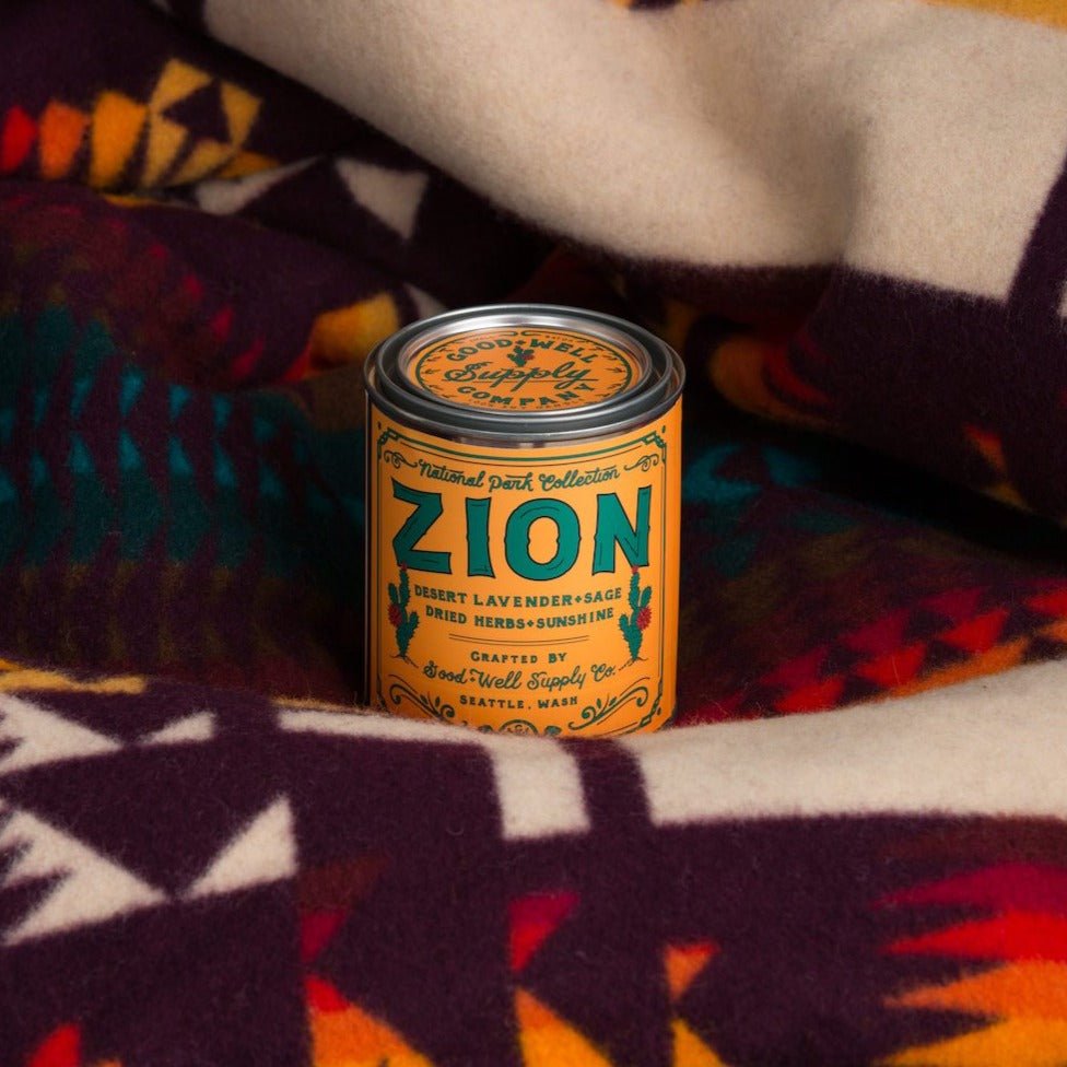 Zion National Park Candle - US Park Pass