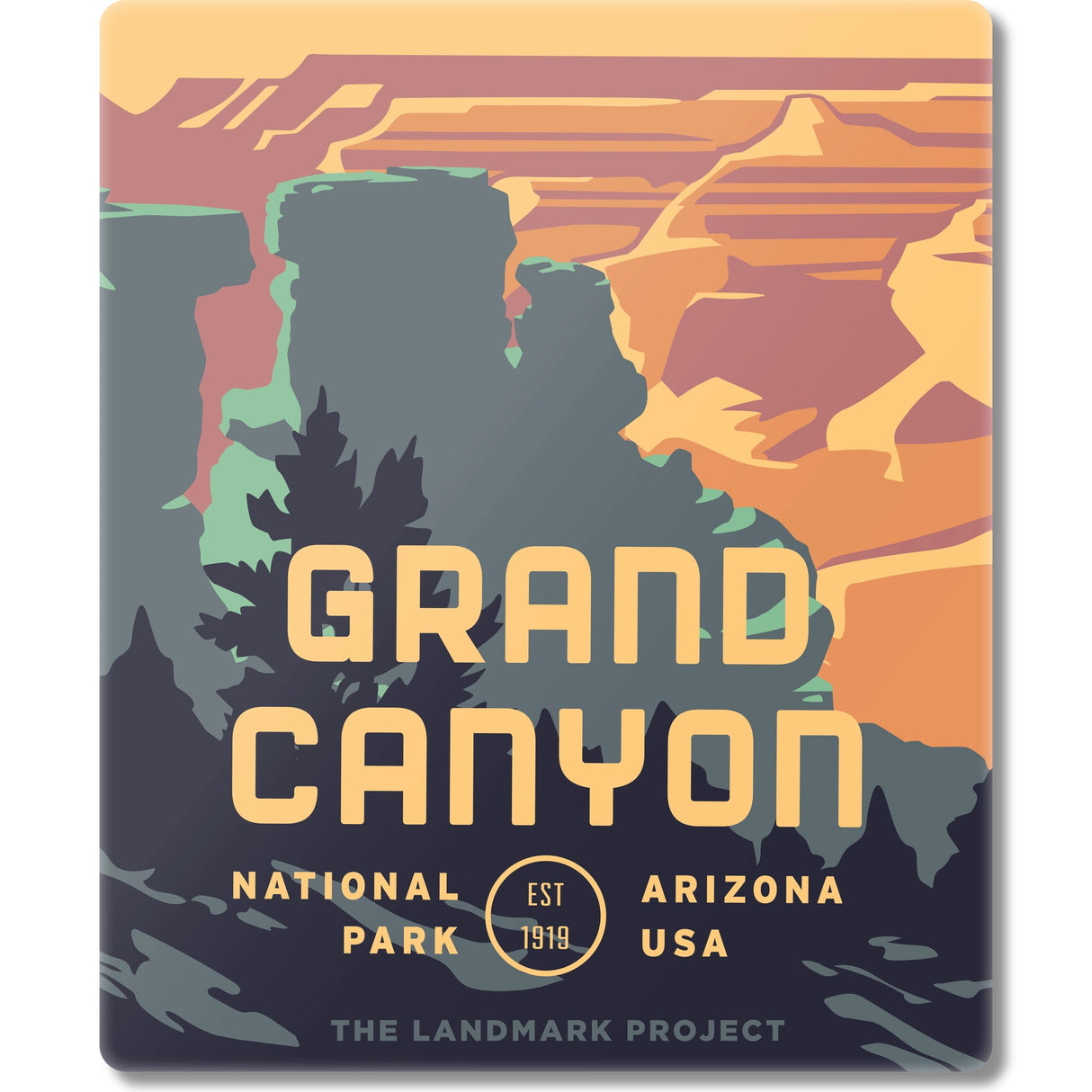 Landmark National Park Magnets - US Park Pass