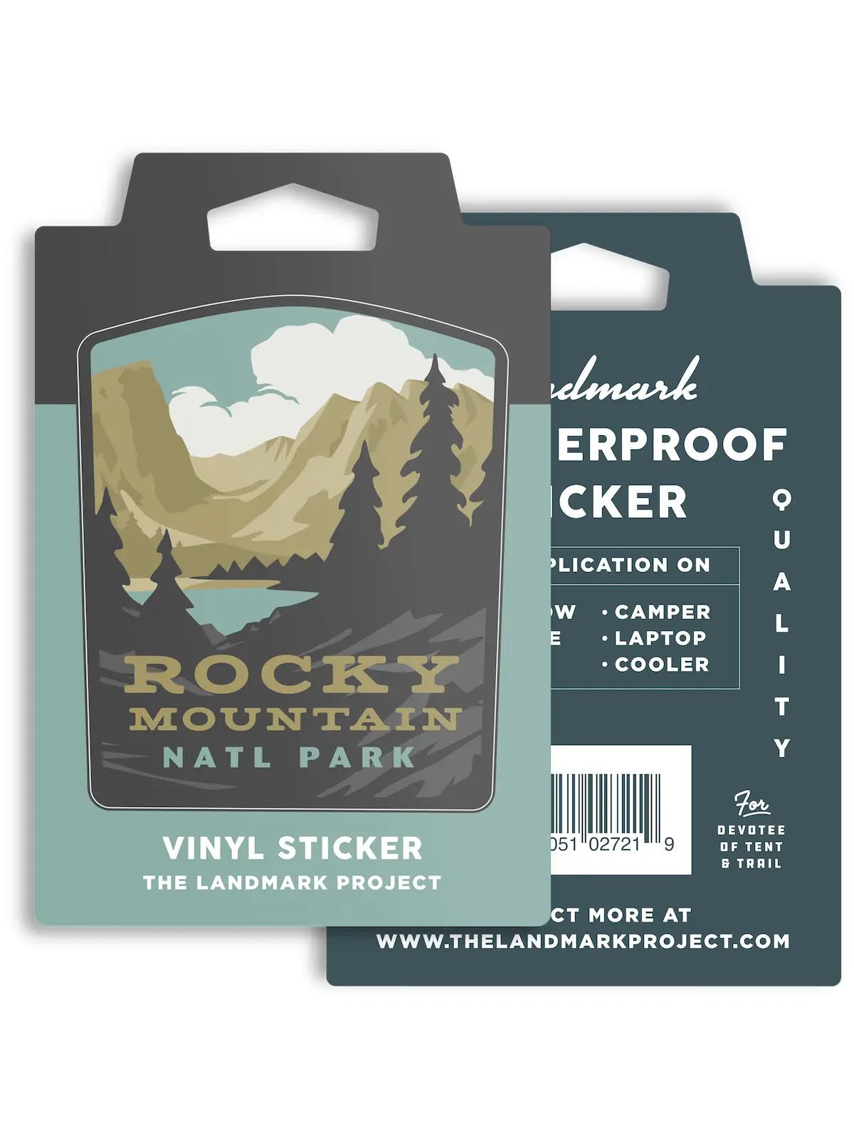 The Landmark Project Weatherproof Vinyl Stickers - US Park Pass