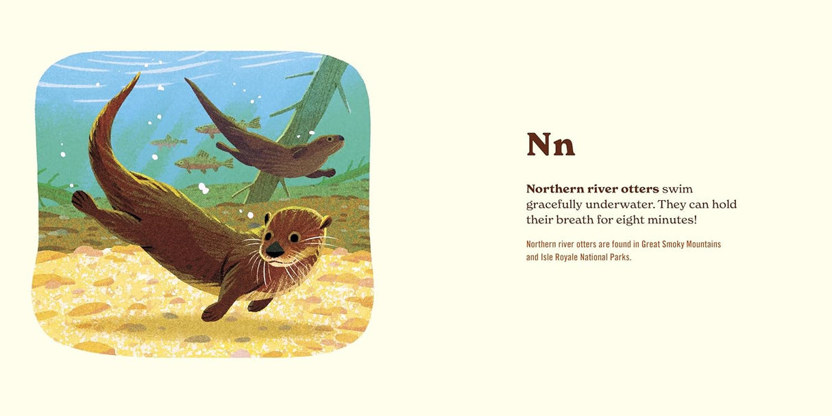 ABC Adventure Bundle - Park Pass + Animals of the National Parks: An Alphabet Book - US Park Pass