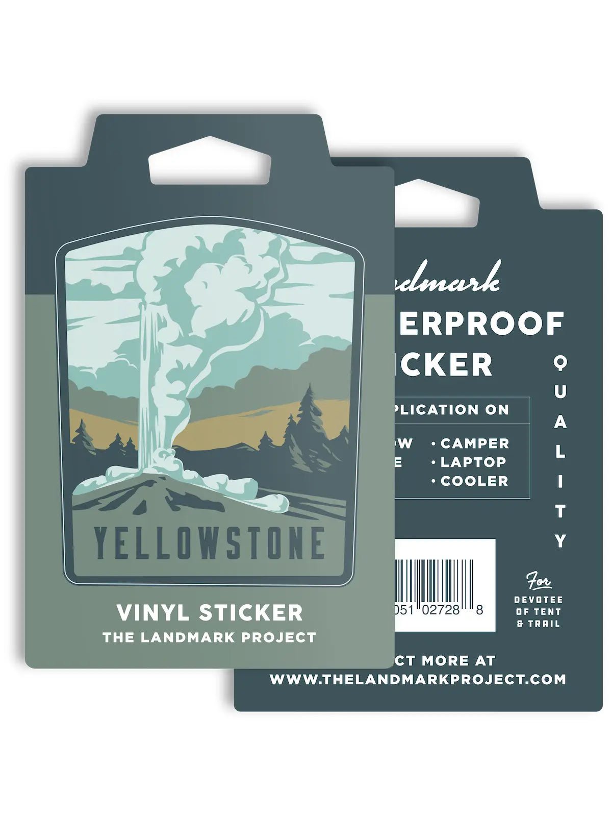 The Landmark Project Weatherproof Vinyl Stickers - US Park Pass