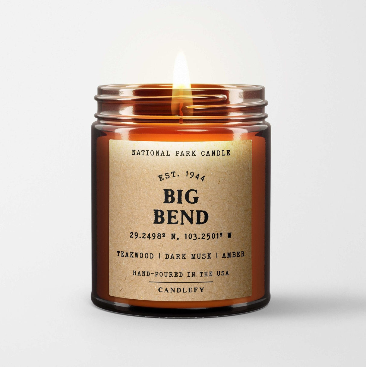 Big Bend National Park Candle - US Park Pass