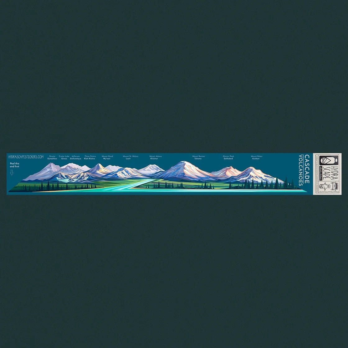 Cascades Infinity Sticker - US Park Pass