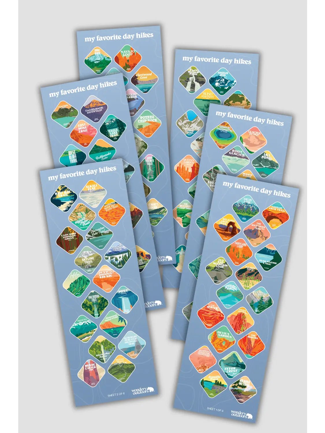 Favorite Day Hikes Bucket List - US Park Pass