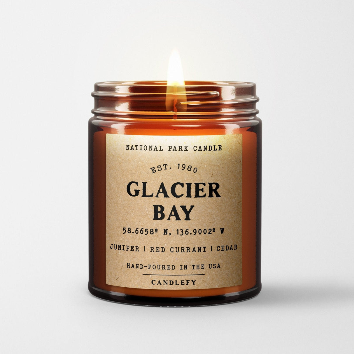 Glacier Bay National Park Candle - US Park Pass