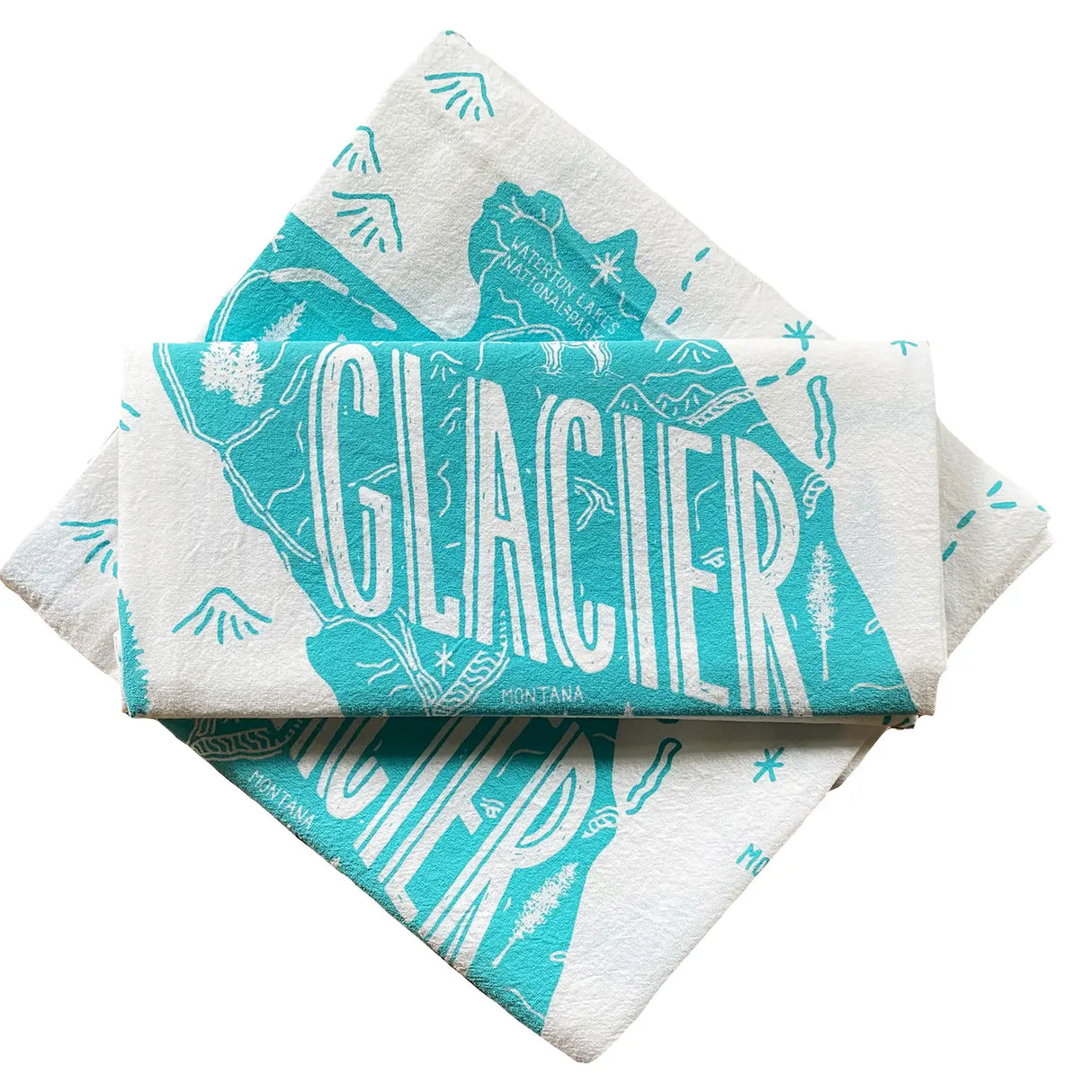 National Park Linen Tea Towels - US Park Pass