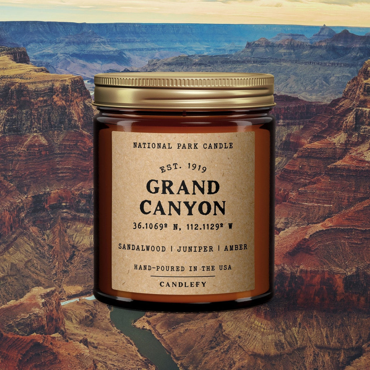 Grand Canyon National Park Candle - US Park Pass