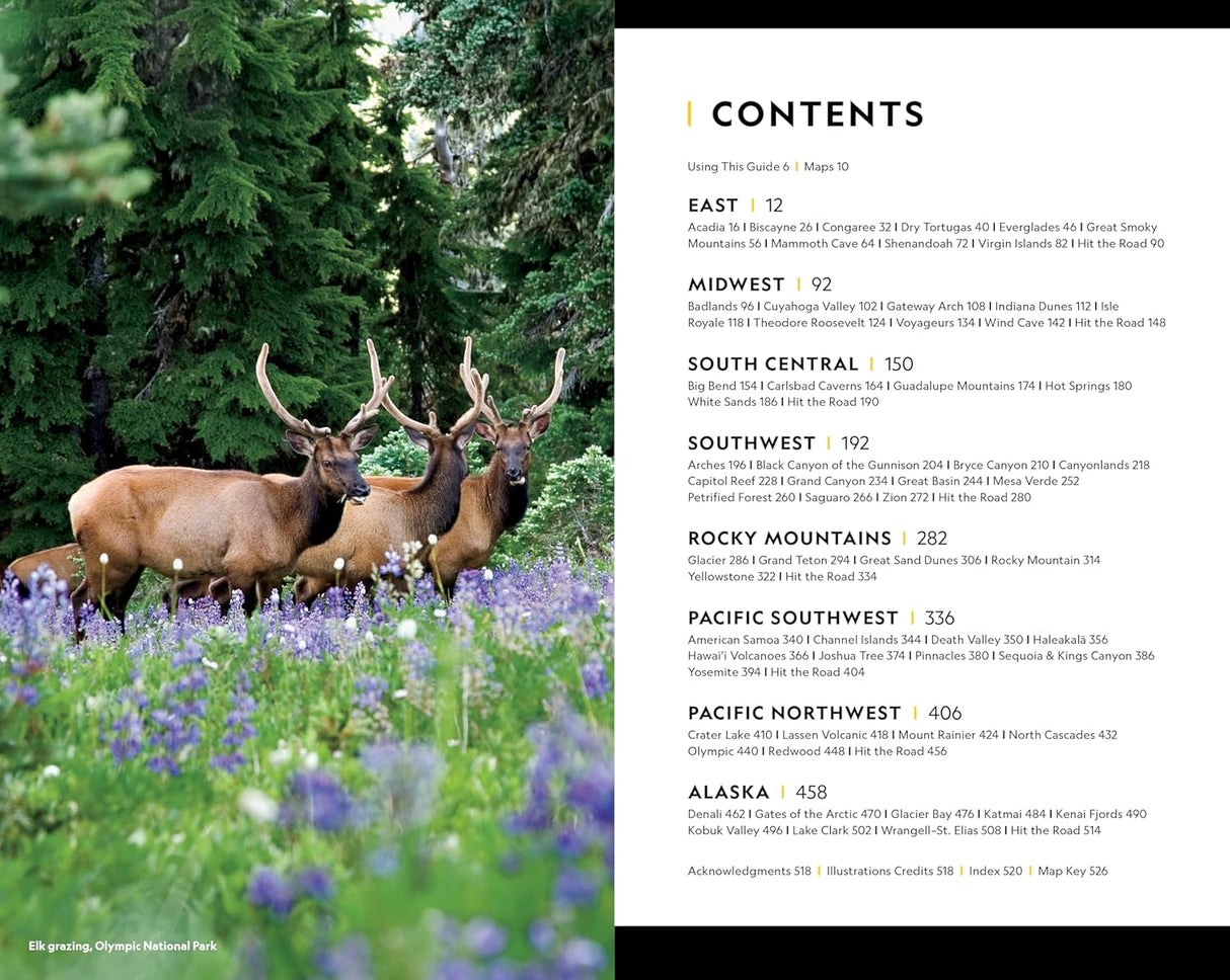 National Geographic: Guide To National Parks Of The United States, 9th Edition - US Park Pass