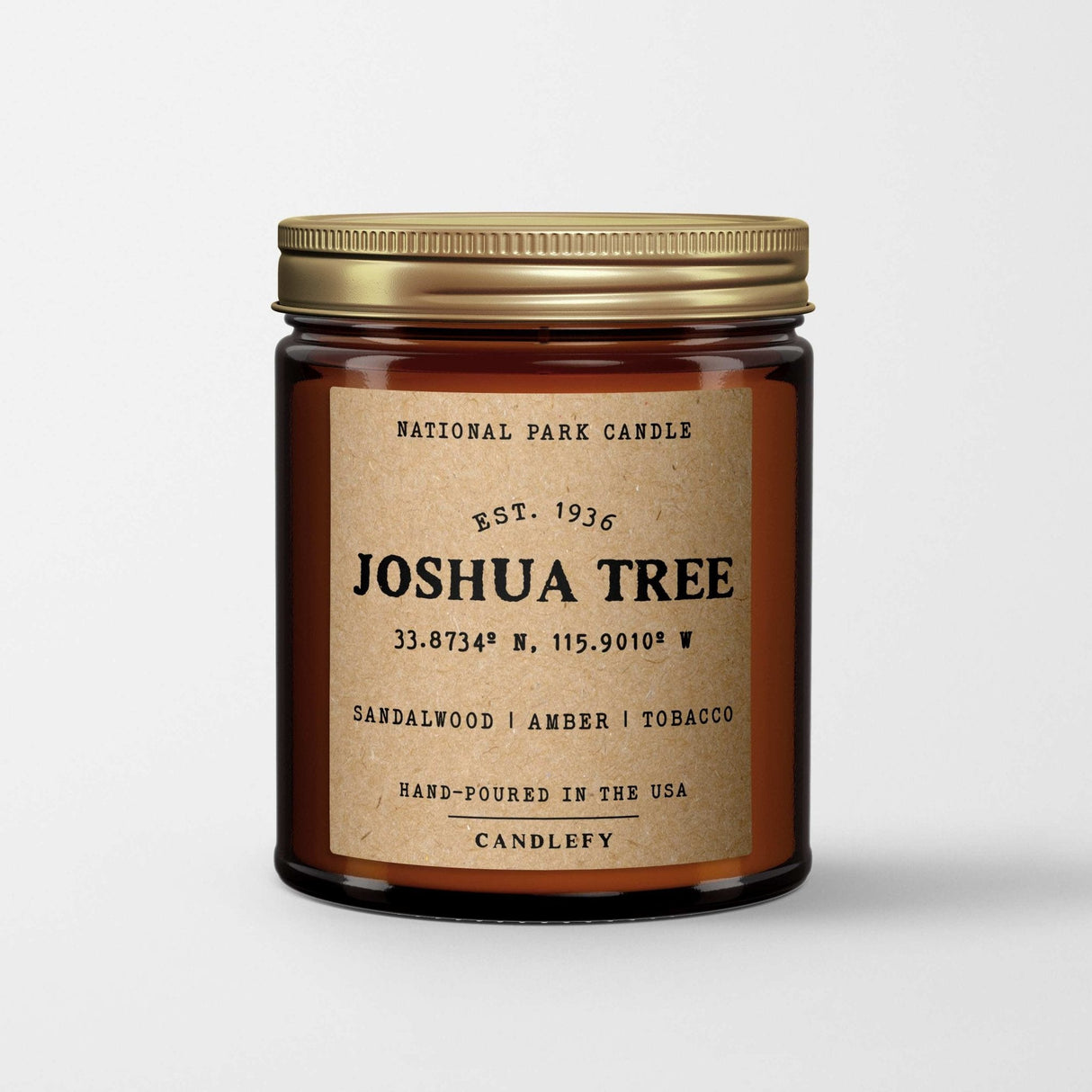 Joshua Tree National Park Candle - US Park Pass