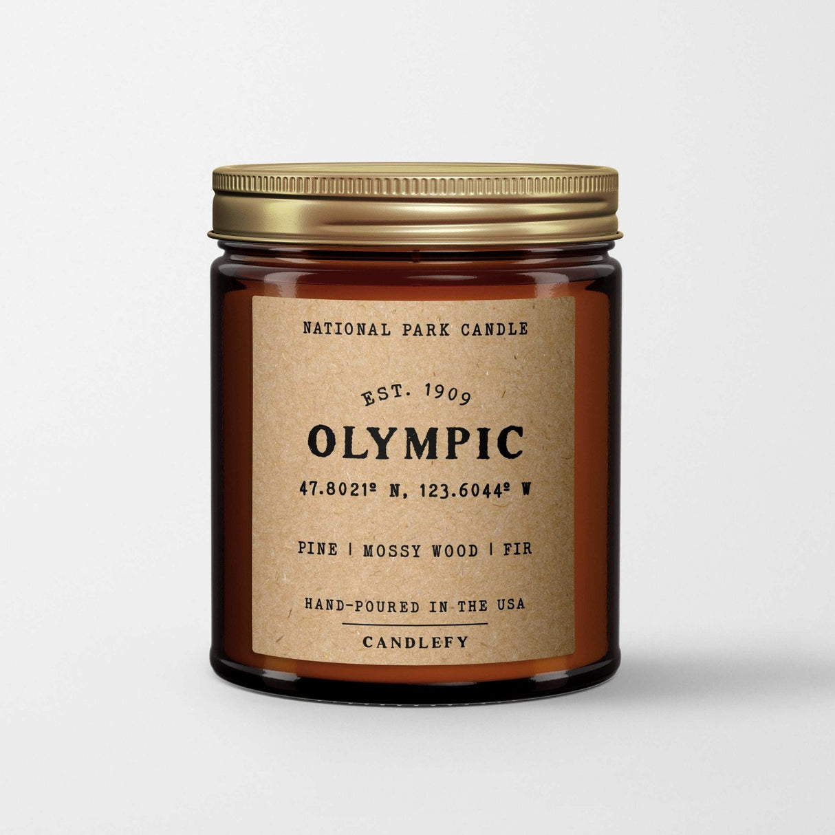 Olympic National Park Candle - US Park Pass