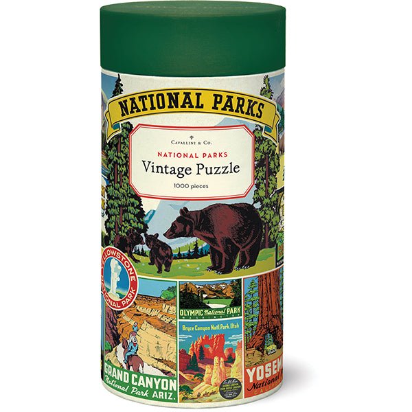 National Parks 1,000 Piece Puzzle - US Park Pass