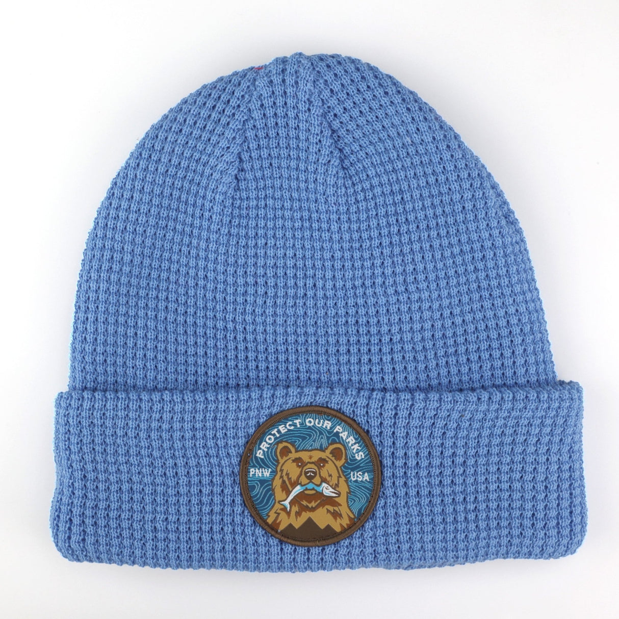 Protect Our Parks Bear Recycled Waffle Beanie - US Park Pass