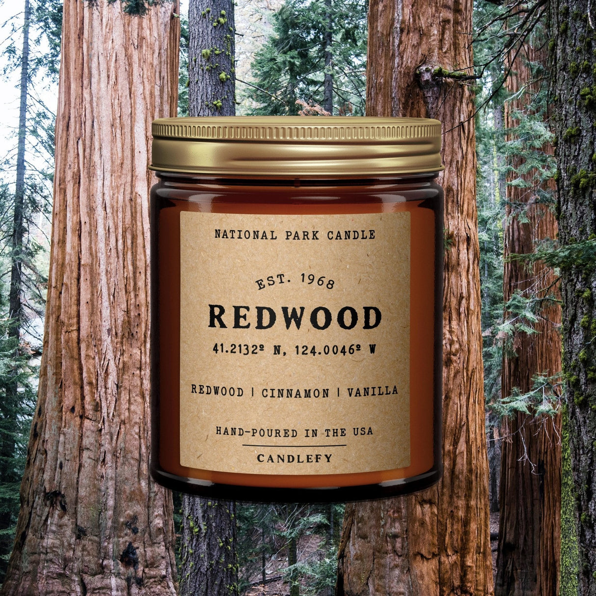 Redwood National Park Candle - US Park Pass