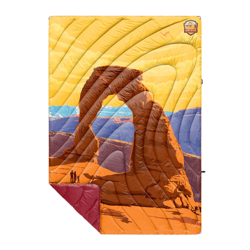 Rumpl Original Puffy National Park Blanket - US Park Pass