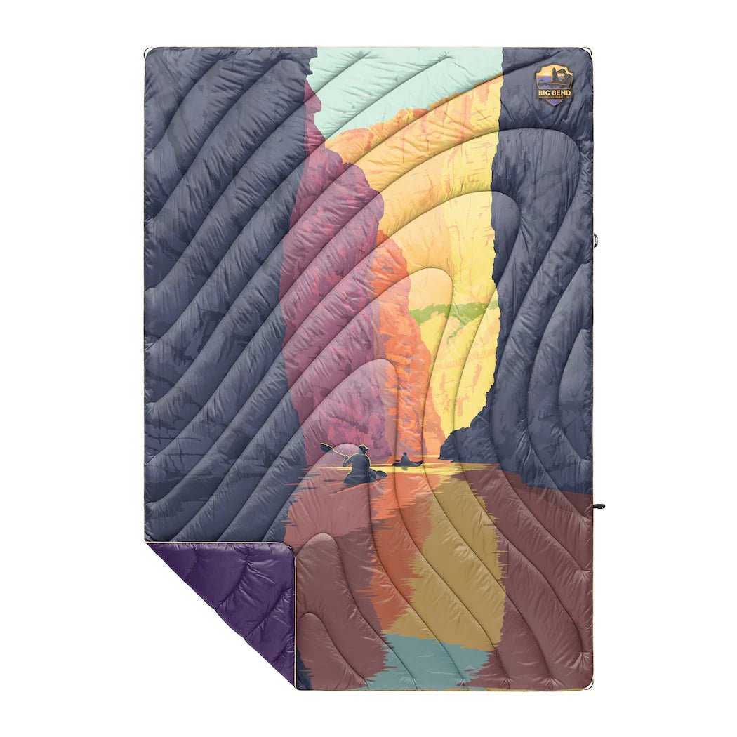 Rumpl Original Puffy National Park Blanket - US Park Pass