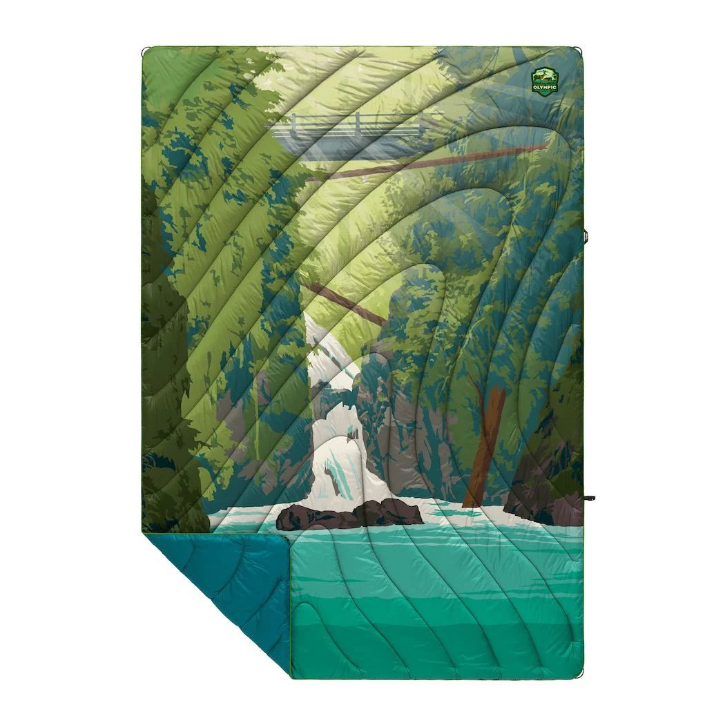 Rumpl Original Puffy National Park Blanket - US Park Pass