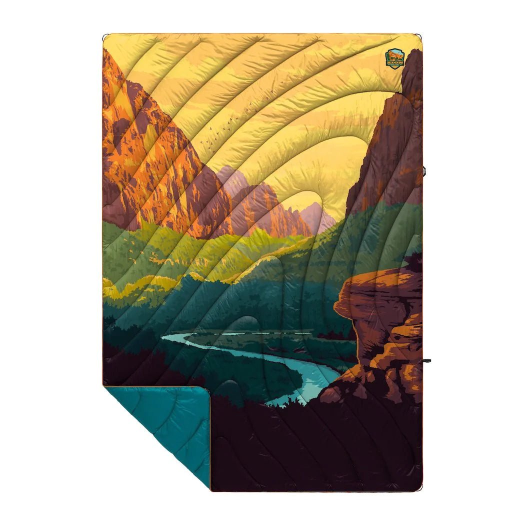 Rumpl Original Puffy National Park Blanket - US Park Pass