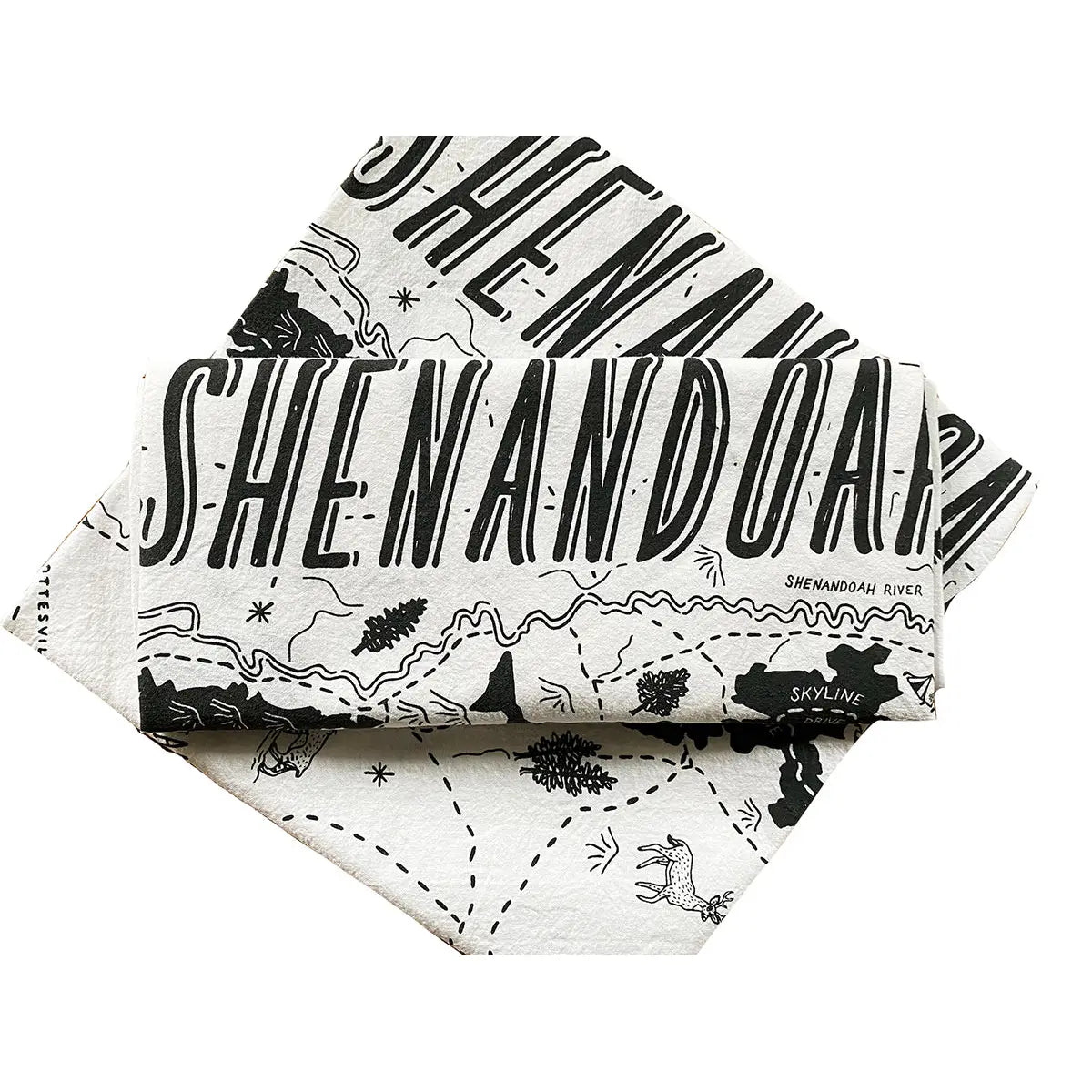 National Park Linen Tea Towels - US Park Pass