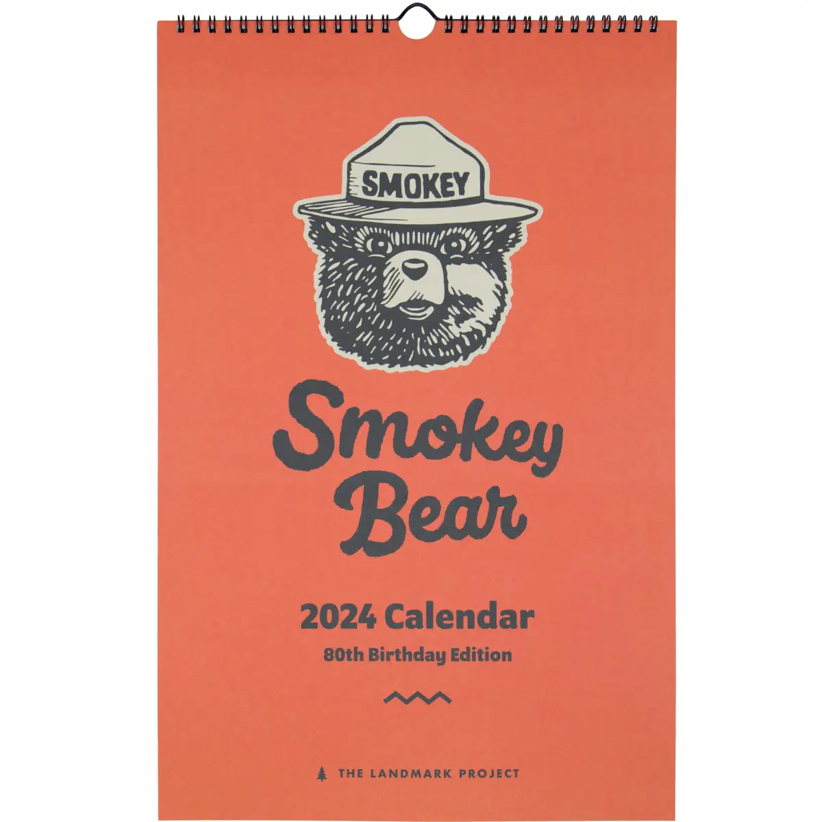 Smokey The Bear Calendar 2024 US Park Pass